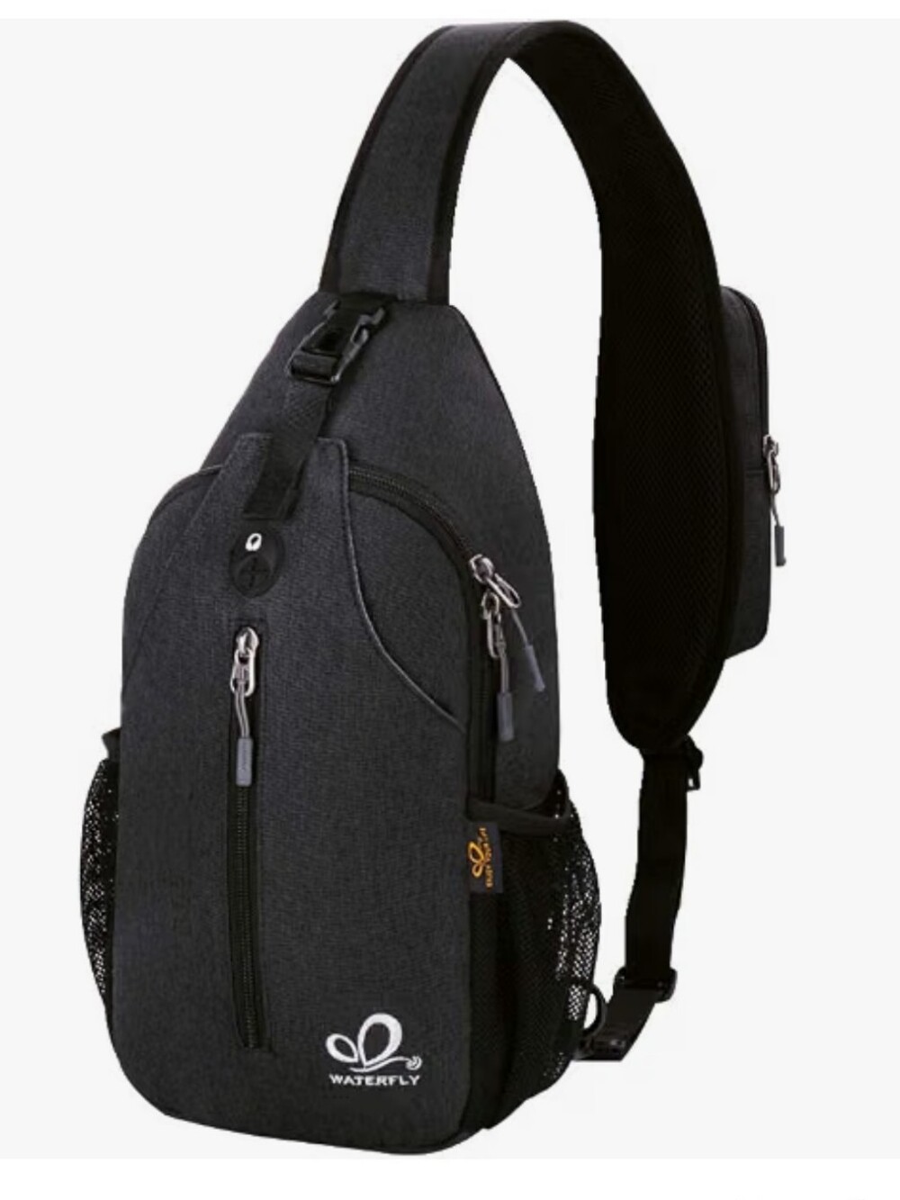 WATERFLY Crossbody Sling Travel Hiking Backpack